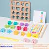 Dementia Activities for Seniors   3 in 1 Combined Shapes Cognitive Memory Game  Sequence Busy Box for Alzheimer Patients  Elderly Hands On