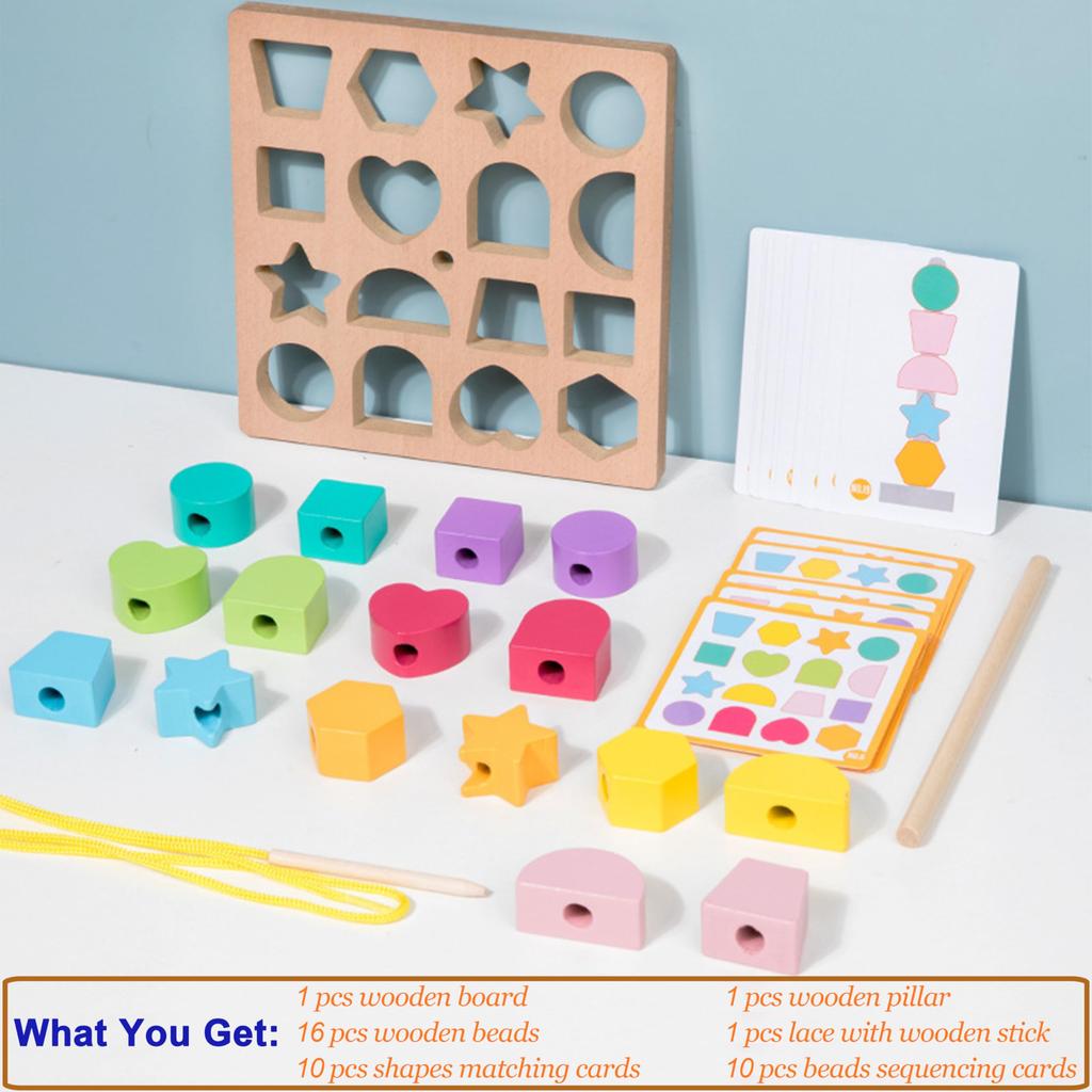 Dementia Activities for Seniors 3 in 1 Combined Shapes Cognitive Memory Game Sequence Busy Box for Alzheimer Patients Elderly Hands On