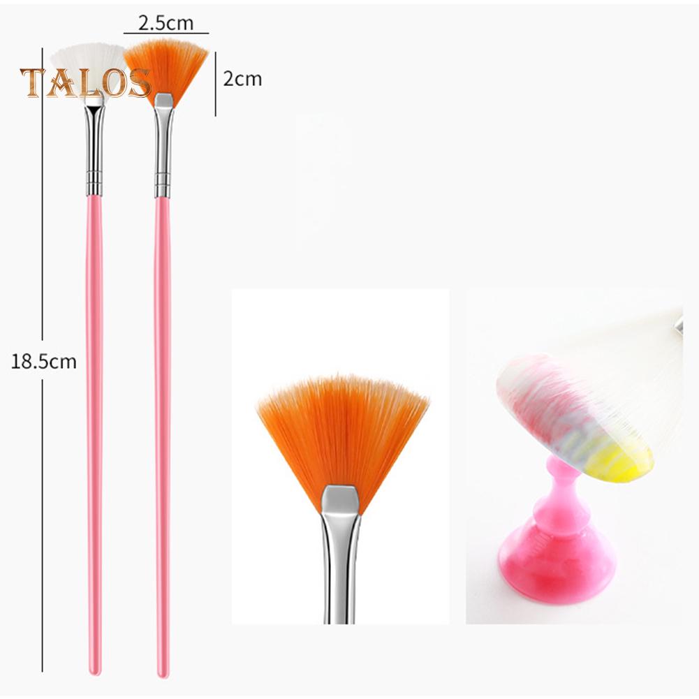 TMS 15 шт., крючок для дизайна ногтей, точечная ручка для рисования, кисти для макияжа, маникюрный инструмент