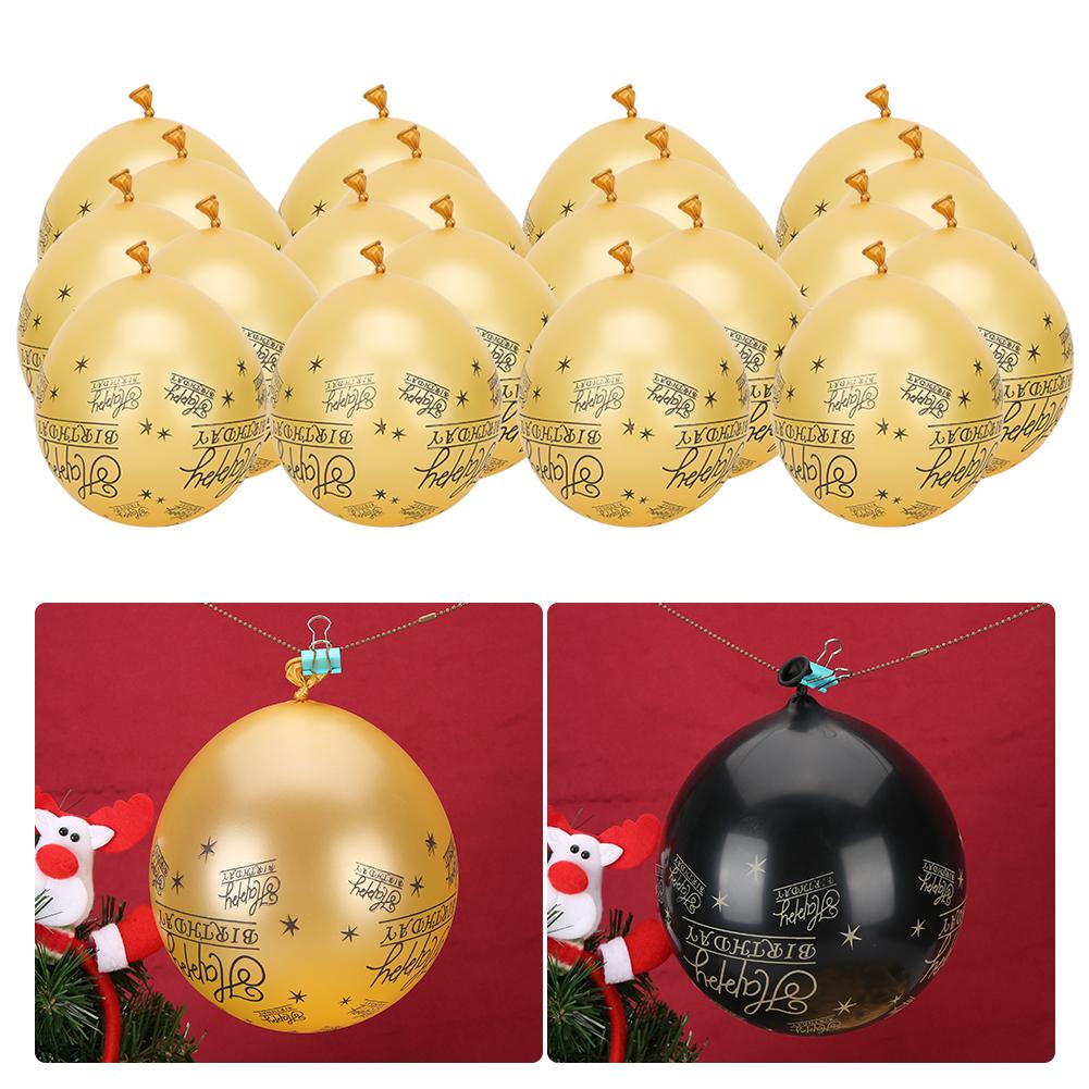 20 шт. латексных шаров с рисунком английских слов для украшения на день рождения, годовщину