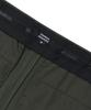 MUSINSA STANDARD Lightweight Relaxed Tapered Hidden Banding Crop Slacks [Dusty Khaki]