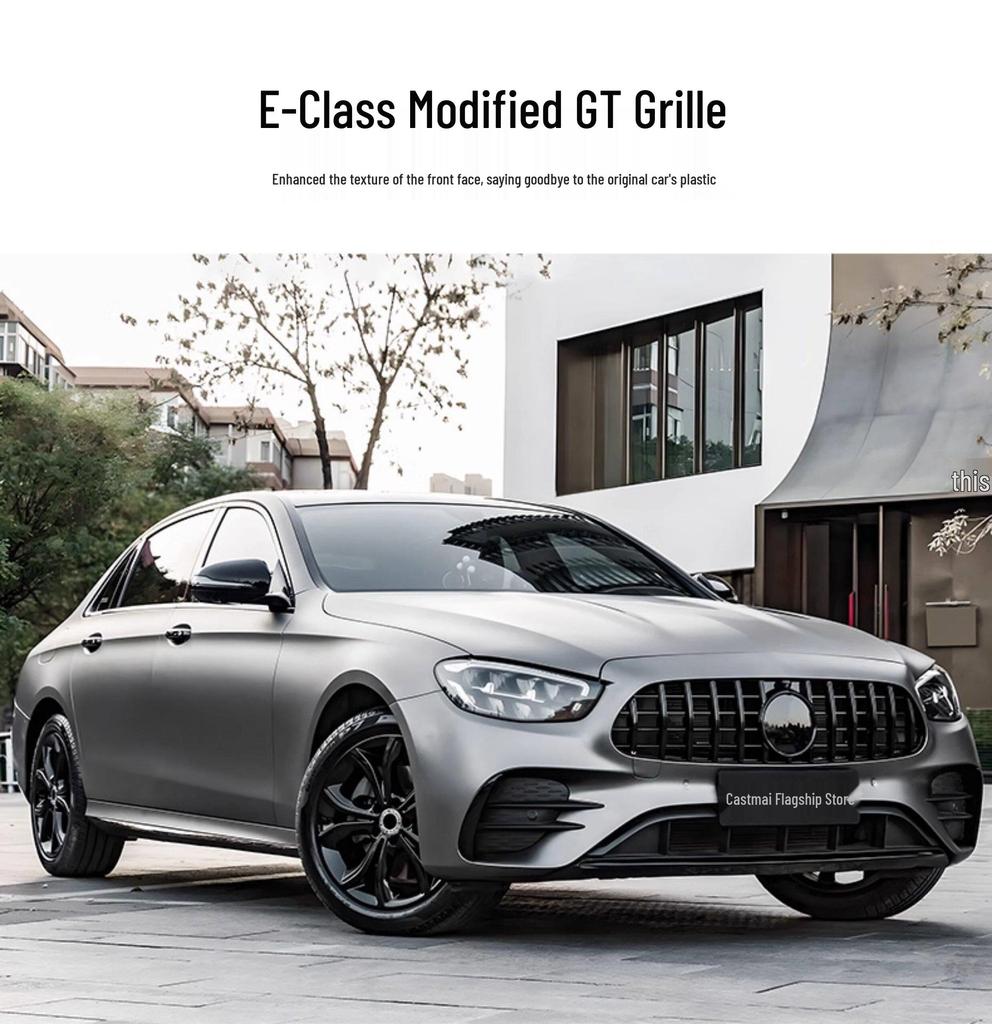 Mercedes-Benz E-Class E260L/E300L AMG Wind Deflector, Front Lip, Rear Spoiler, Diffuser, Tailpipe & Mirror Covers