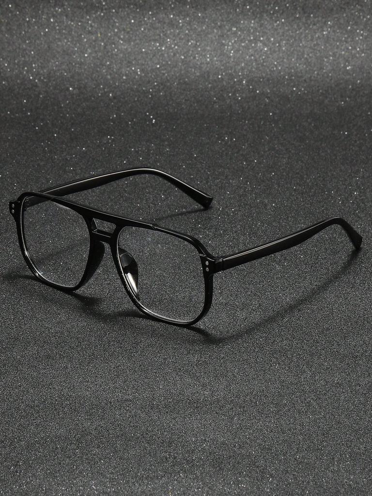 3 шт. Классические модные пластиковые оправы для женщин, прозрачные очки для мужчин, повседневные очки для фотосъемки, аксессуары для одежды.