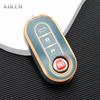 Чехол для автомобильного складного ключа из ТПУ, чехол-брелок для FIAT 500 Ducato panda Punto 500L lancia musa для Citroen jumper для Peugeot Boxer