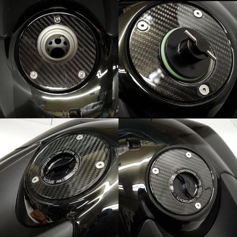 Carbon Fiber Quick Gas Fuel Tank Cap For YAMAHA YZF-600R 750/R/SP R1/R1M Fast Gas oline Plug Keyless Engine Oil Filling Cover