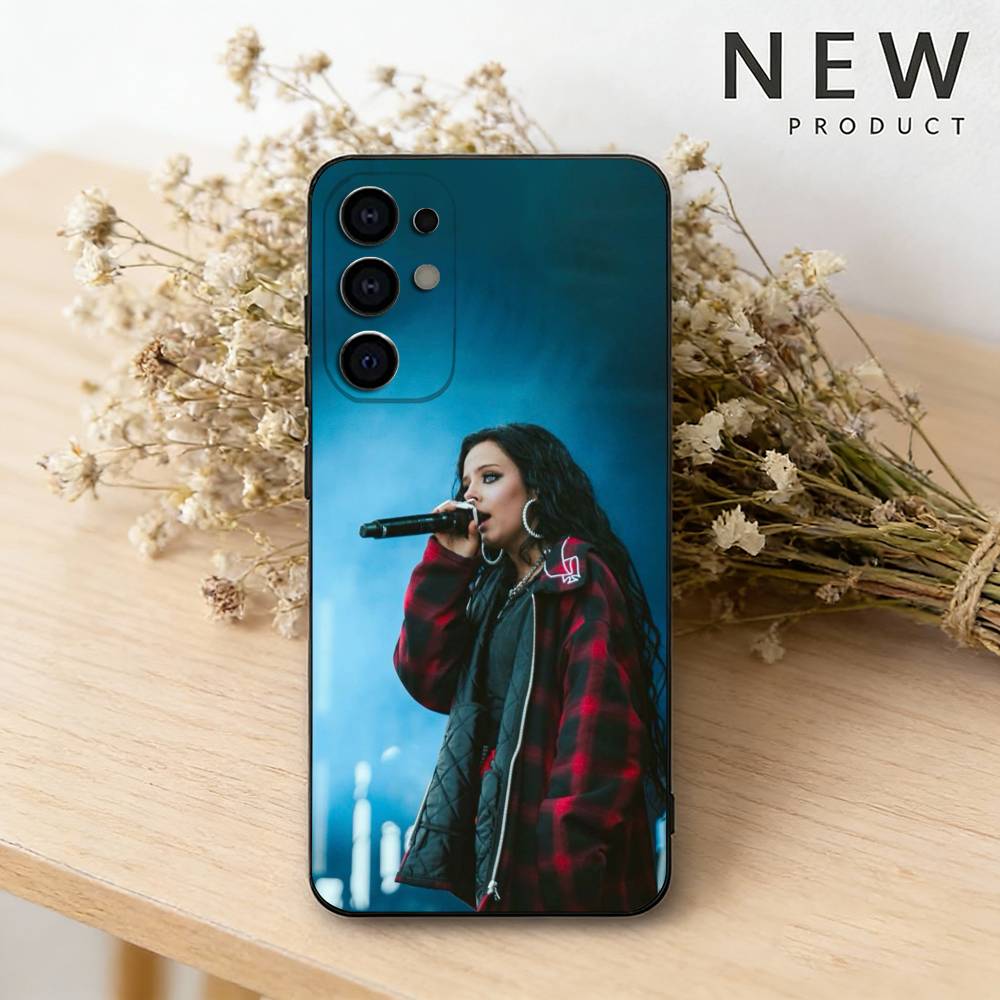 Singer J-Jessie Murph Phone Case For Samsung S26,25,24,23,22,30,21,10,9,Ultra,Plus,Lite Black Soft Case