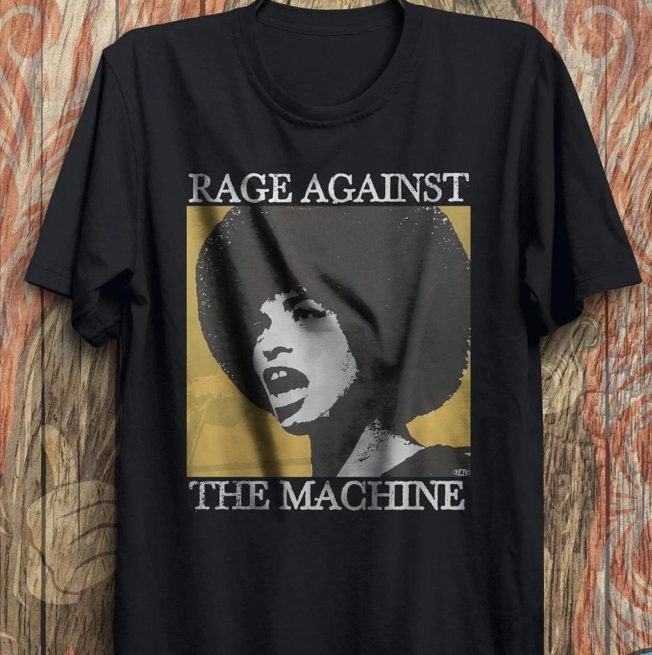 Rage Against The Machine Protest Graphic Rock Band T-Shirt Black Unisex - T440