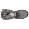 UGG Мини-ботинки Bailey Bow II Серые Женские 1016501-GREY