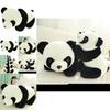 Adorable Panda Plush Toy Soft Cuddly Doll For Kids Creative Design In Various Sizes