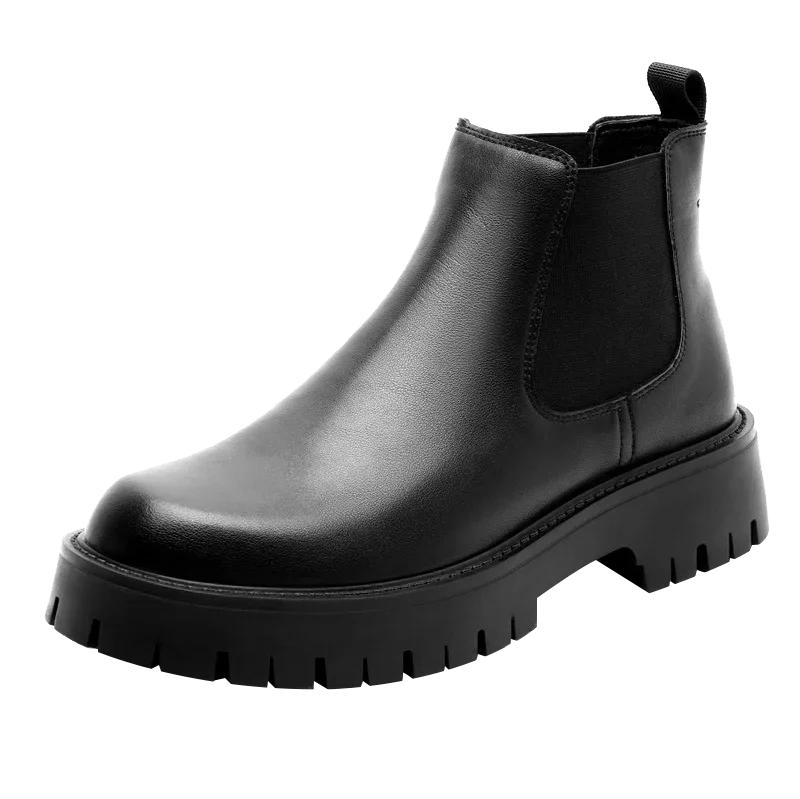 Новые мужские ботинки челси, зимние ботинки челси класса люкс, брендовые ботинки челси ручной работы, красная подошва, квадратный носок, деловые ботильоны для мужчин, деловые туфли-лодочки