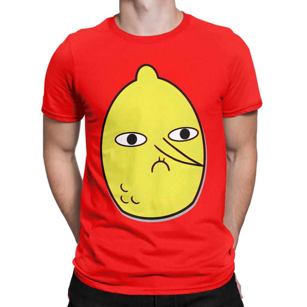 Unisexs TShirts Unacceptable Hipster Pure Cotton Tees Short Sleeve Lemongrab T Shirt Crew Neck Tops 6XL