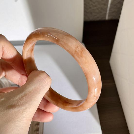 Акриловый браслет в стиле ретро, с нерегулярным геометрическим дизайном, женский браслет-манжета, ручная работа, эффектный браслет, модный аксессуар