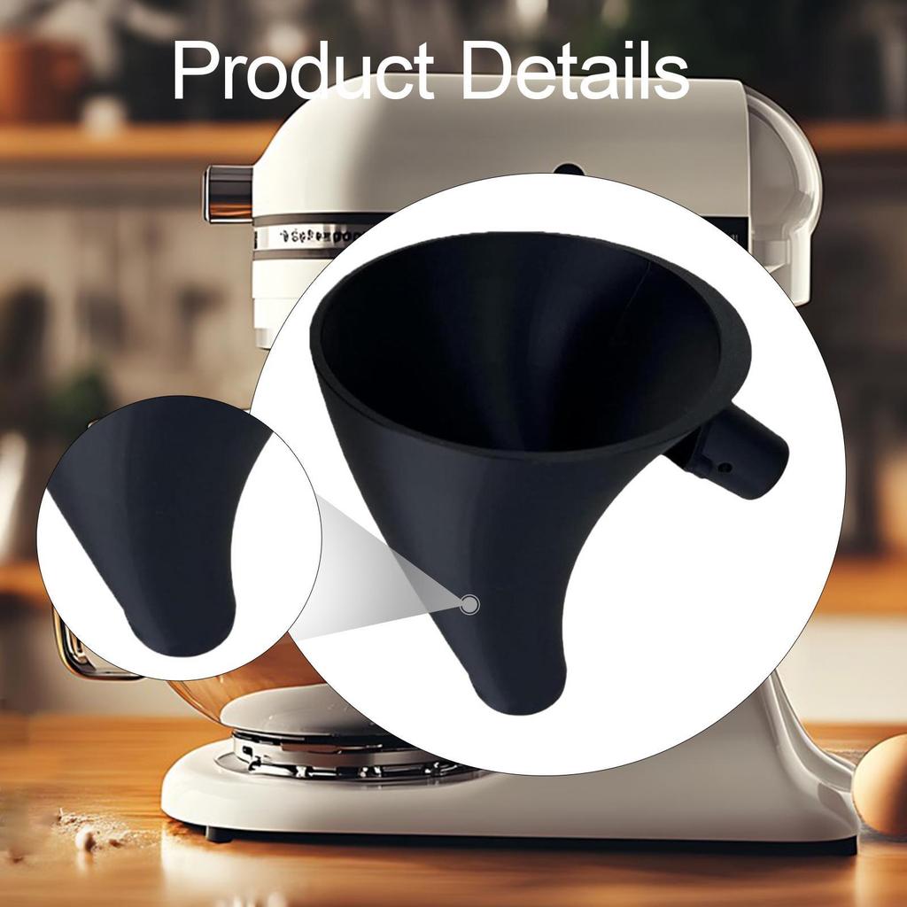 Воронка для муки Подарок Легкие кухонные аксессуары Замена для яичной жидкости и муки Удобный захват Воронка для порошка Детали