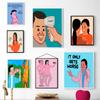 Joan Cornella Quotes You Are a Joke Poster Pop Art Wall Pictures Kids Room Home Decor Funny Humor Pictures Canvas Painting