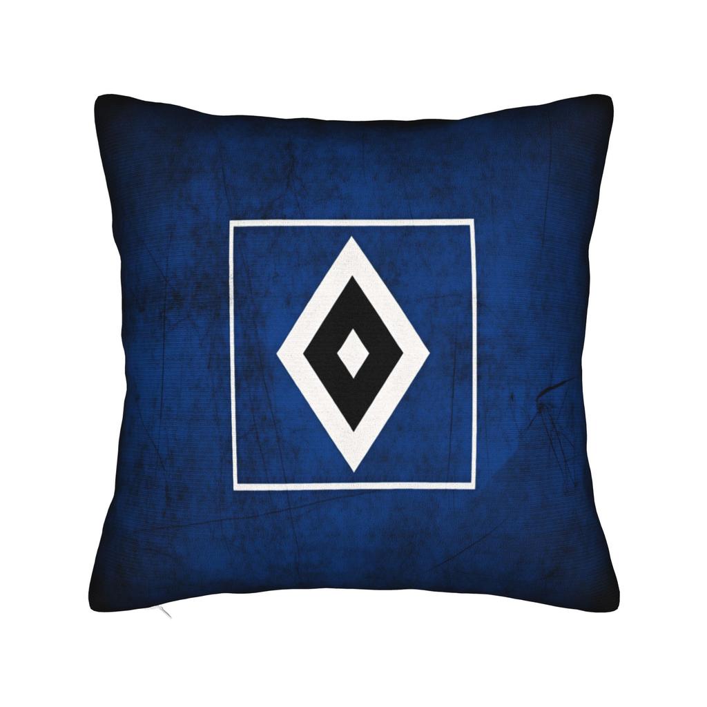 Hsv German Soccer Club Pillow Cover Hamburgers Sv Retro Trendy Pillow Case For Sofa Car Home Decor Custom Pillowcases Gift