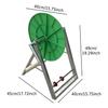 Lay Flat Hose Reel Heavy Duty Manual Winder Floor Standing for Gardeners