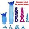 1pcs Emergency Urinal Pot,  Large-Capacity Adult Travel Urinal Pot, Car Portable Urinal Pot for Men, Women, Children, Emergency Telescopic Urinal Pot