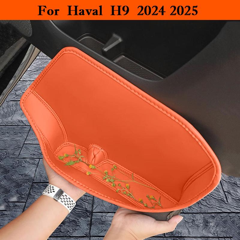 Для Haval H9 2026 2026 Автомобильная дверная щель Органайзер-контейнер Кожаная защитная накладка Чехол Водонепроницаемый Органайзер Бочка Аксессуары для интерьера