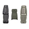 2Pcs/set Tactic Backpack Strap Management Clip for Webbing Multipurpose Backpack Strap Clip Webbing Dominator Buckle