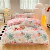 Washed Cotton Bed Four-piece Bed Sheet Quilt Cover Pillowcase