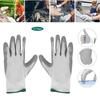 12 Pairs Professional Nitrile Gloves Wear Resistant Safety Hand Protective Work Gloves