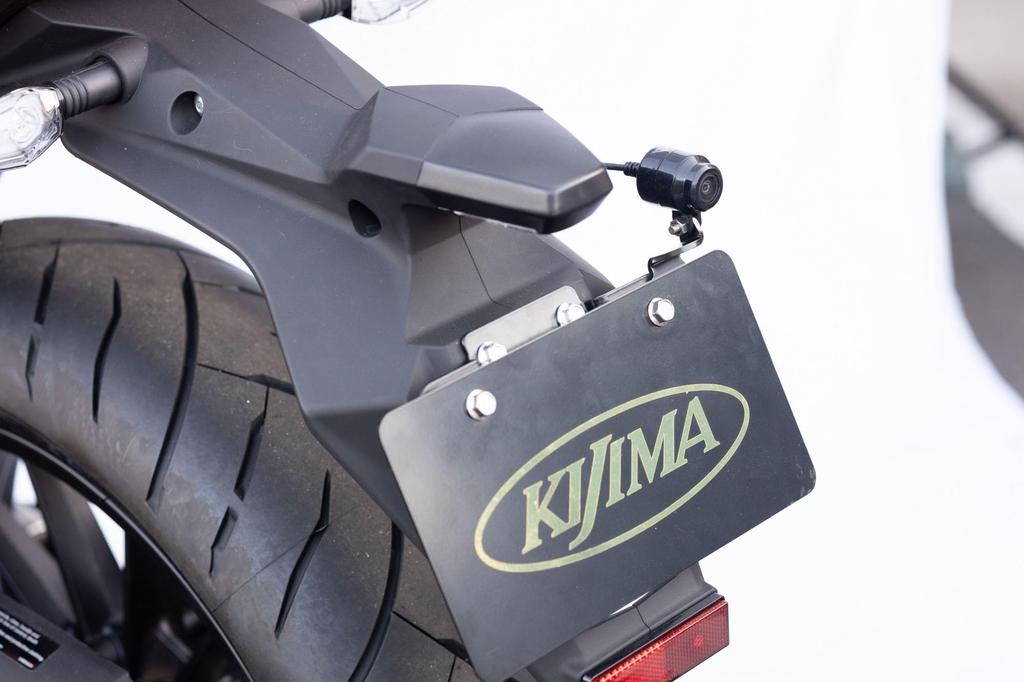 Kijima Мотоцикл Камера Стойка для Регистратора Диска Передняя Сталь Черный Отделка X350 HD-06710