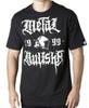 Metal Mulisha Butcher Black White Skull Print Short Sleeve D Unisex T-Shirt