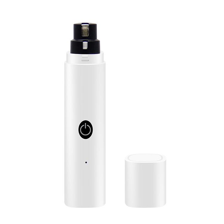 Автоматическая аккумуляторная USB машинка для стрижки когтей питомцев со светом - для собак и кошек