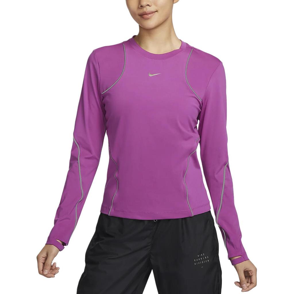 Nike Dri Fit Running T Shirt Women's Purple FV6419-518