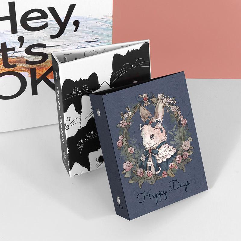 Go Create Альбом для коллекции карточек в корейском стиле M5 - Обложка для фотоальбома на 5 колец для девочек