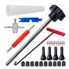 Quick Change Tire Valve Tool Kit Valve Stem Tire Valve Stem Tire Valve Stem Core Quickly Replacement Tool Kit