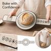 Round Silicone Bread Baking with Long Handles for Dough Transfer and Oven Baking