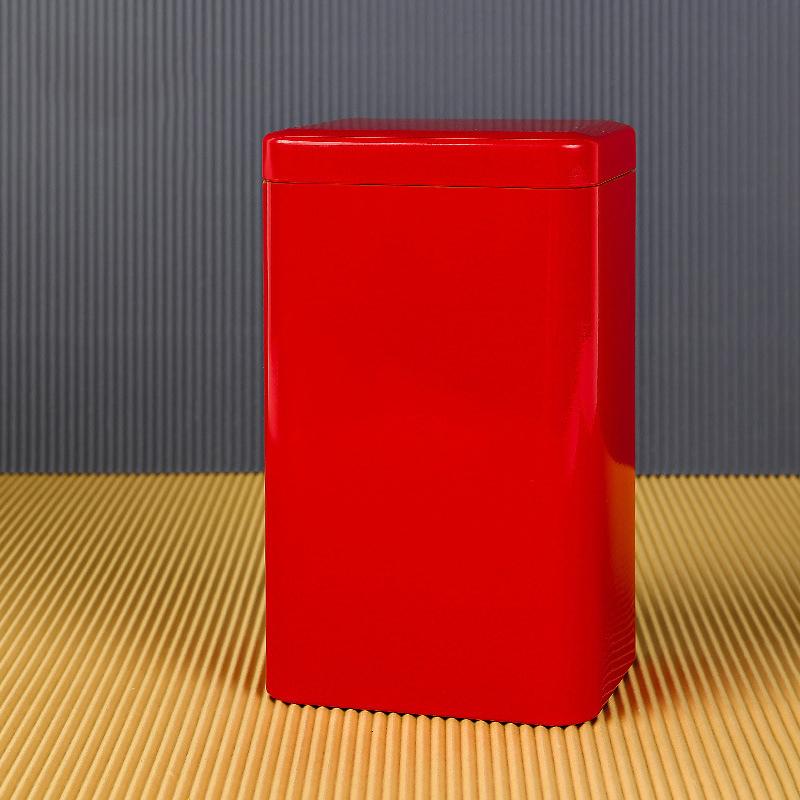 Металлический ретро квадратный футляр для хранения конфет, чайной банки с крышкой, упаковочная коробка, контейнеры