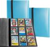 Файл PP Mantle Portable Zipper Card Collection карманные файлы вмещают 160 карточек 9 карманов вмещают 360 карточек (4 карты) (Синий, карты)