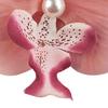 Artificial Moth Orchids Hair Clip Bohemia Hawaiian Faux Pearl Simulated Flower Duckbilled Clamp Hairpin Hair Barrette Women Hair Accessories Headwear