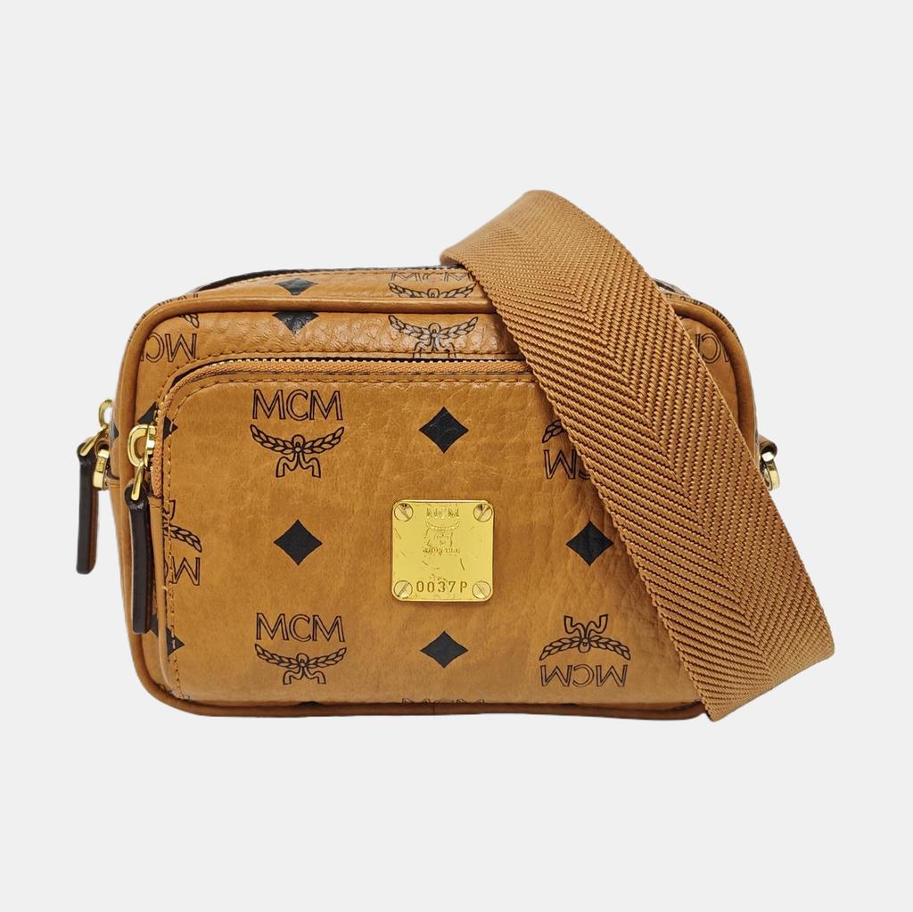 [Pre-Owned] Aren Visetos Monogram Coated Canvas Mini Shoulder Crossbody Bag - Very Good #304NP6