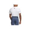 Adidas Logo Print Crew Neck Short Sleeve T-Shirt Men Tops White IN9059