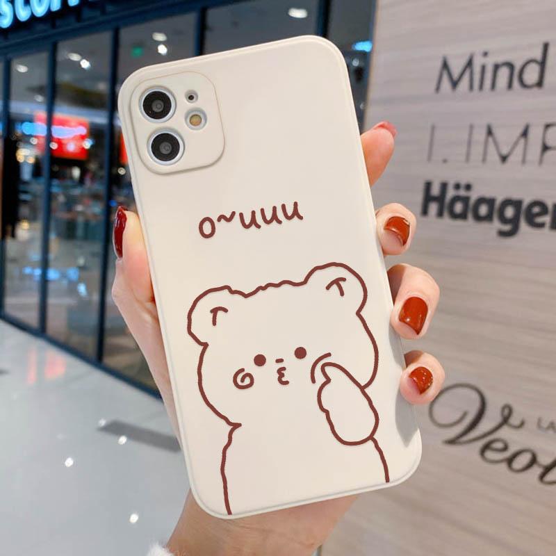 Phone Case for iPhone 11 13 XR 15 14 Pro Max iPhone 12 16 7 8 Plus XS Max Samsung A15 A55 A05 Redmi 12 13C 13 9 OPPO A16 A18 Vivo Y17S Y12 Huawei P40