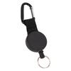 Retractable Key Chain Heavy Duty Carabiner Key Holder Keychain Lanyard Badge Reels with Steel