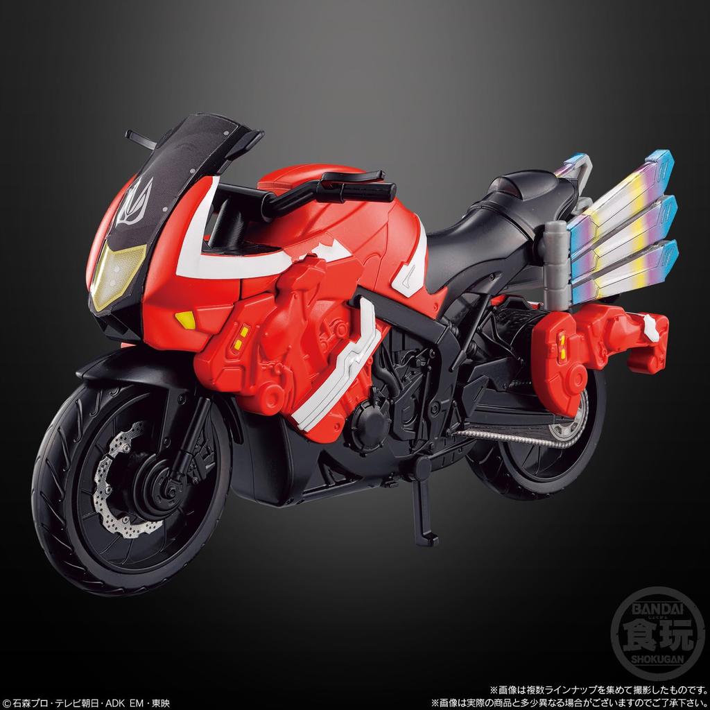 Bandai Sodo Kamen Rider Gav GV2 12 штук КОРОБКА Жевательная резинка (конфетная игрушка)