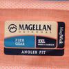 MAGELLAN outdoors Футболка с коротким рукавом 2XL Розовая Большой размер Вентиляция Мужская Б/у