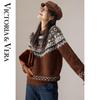 Women's Fair Isle Christmas Knit Sweater