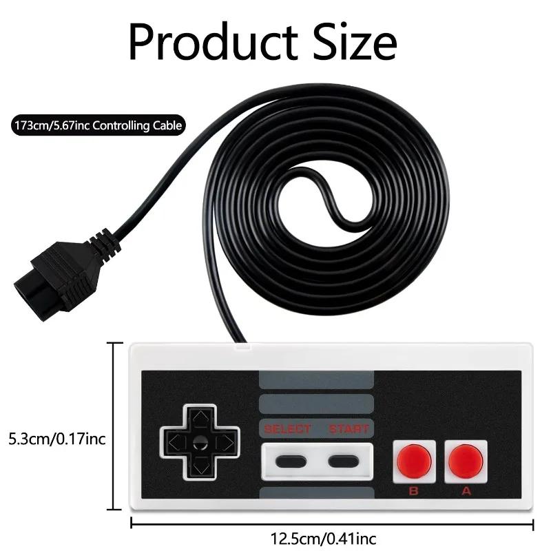 Новый Классический Мини-геймпад 8-битный Ретро-геймпад для Nintendo NES Системная Консоль Панель управления для NES FC Игровой Консоли