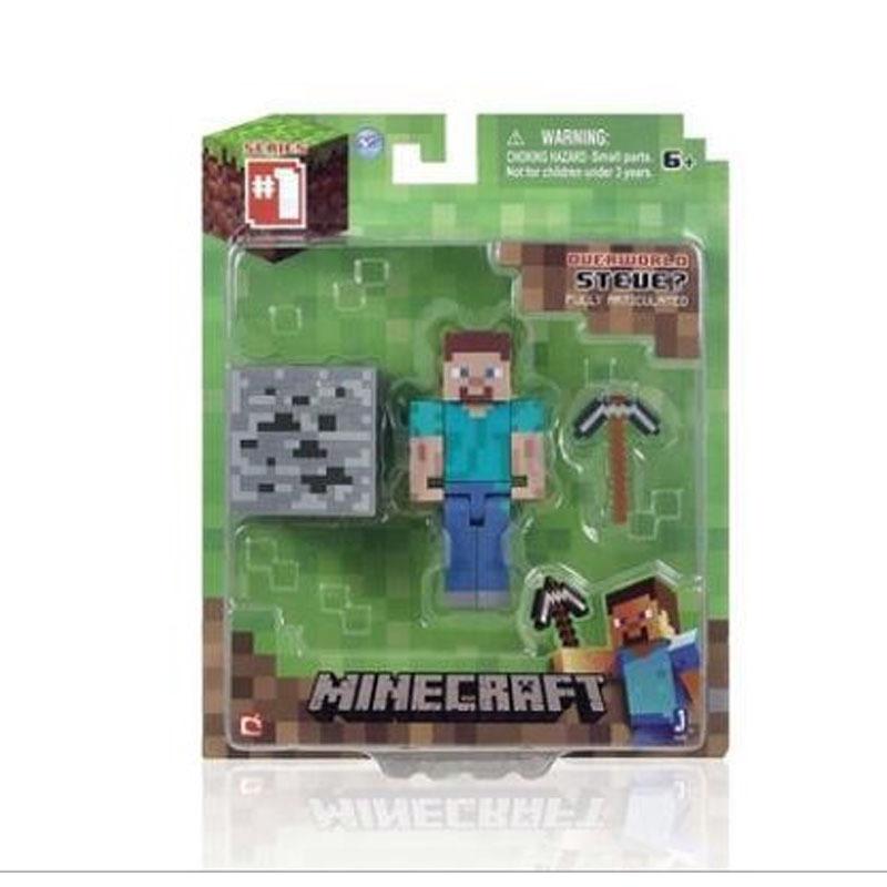 Коллекция фигурок-пазлов Minecraft Высококачественный домашний декор и подарок для геймеров