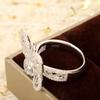Butterfly Ring  925 Silver Wear-resistant High-end Jewelry  Top-notch Electroplating Technolog No Chemical Hazard