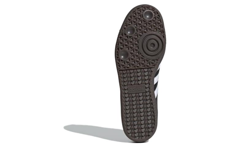 adidas Оригинальные Samba OG Черно-белые с резиновой подошвой Женские IG9031