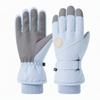 Womens Winter Ski Gloves Waterproof Windproof Thermal Lined Thick Outdoor Sports Touchscreen Cycling