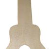 Cutout Wooden Guitar Unfinished Toy DIY Painting for Birthday Party
