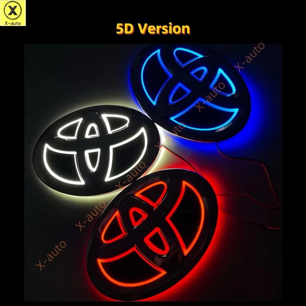 Для Toyota S221 Высококачественная 4D Светодиодная подсветка Логотипа на решетку радиатора и багажник для Toyota Hilux Prius Avensis Auris Corolla Camry RAV4 VIOS SIEN T1