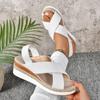 Fashion Sandals Women's Slippers Women's Wedge High Heels Casual Sandals Simple Fashion Women's Sandals
